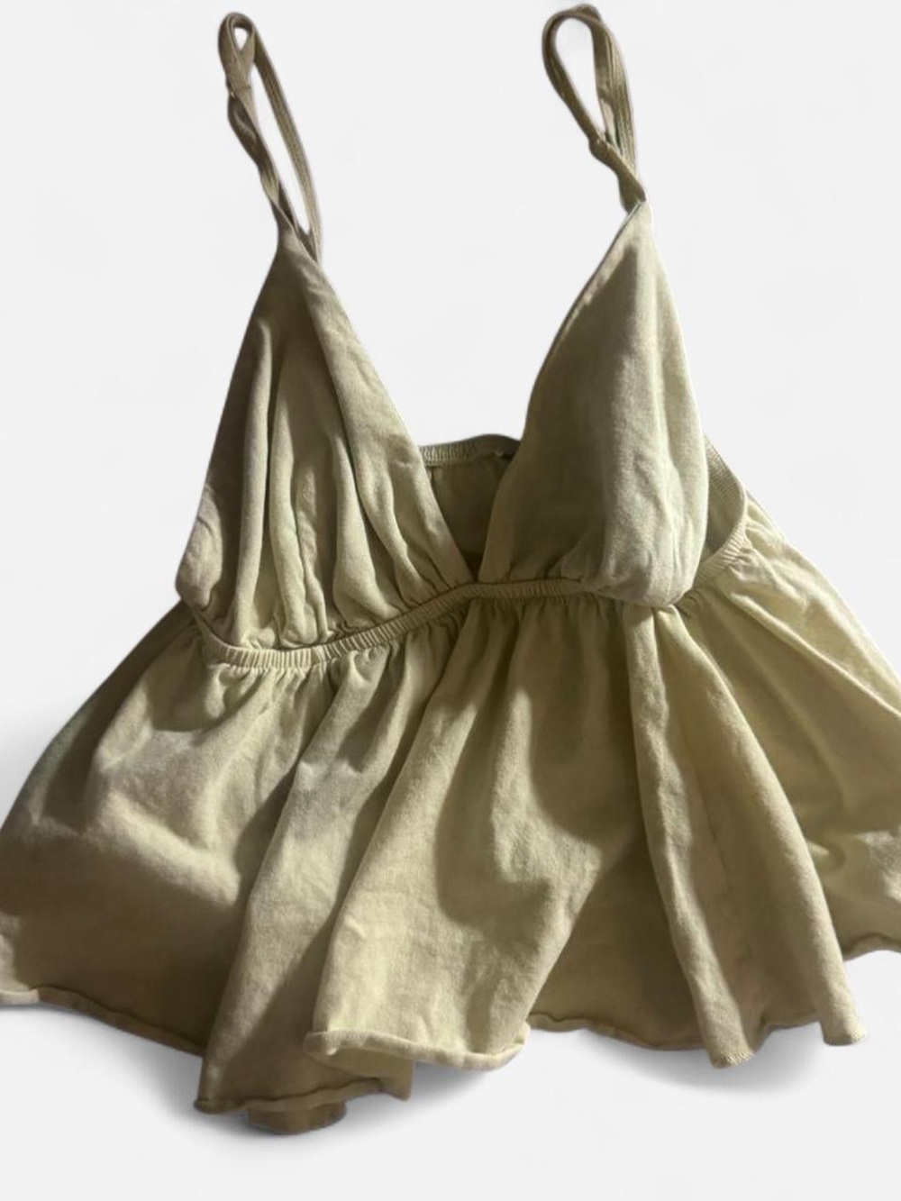 Women’s Yellow Babydoll top